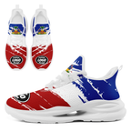 Custom Haiti 2026 World Cup High Quality Soccer Stadium Version Jersey Sneakers Sports Shoes and Hat Combo Offer Personalized Team Name and Logo ZH-F00667-1