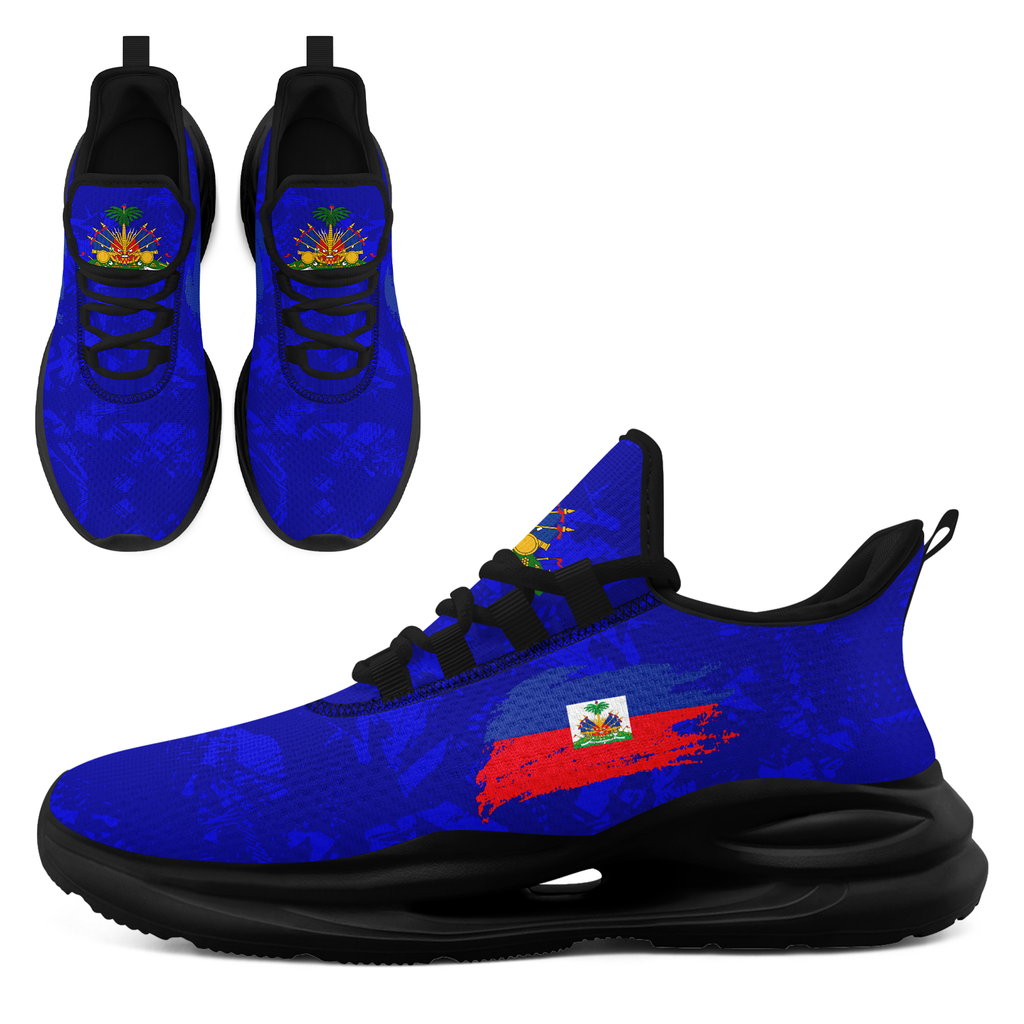 Custom Haiti 2026 World Cup High Quality Soccer Stadium Version Jersey Sneakers Sports Shoes and Hat Combo Offer Personalized Team Name and Logo ZH-F00667-4