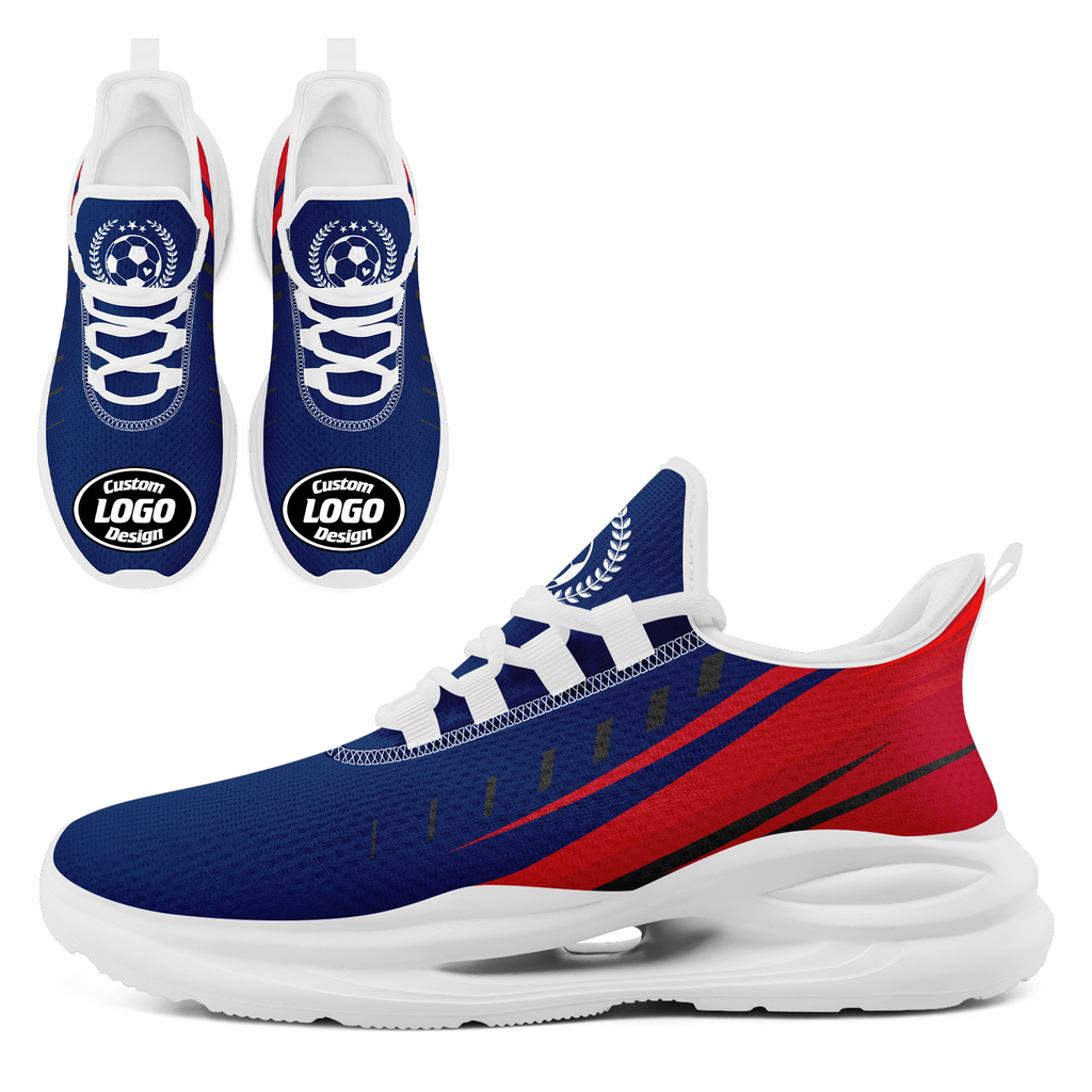 Custom Norway 2026 World Cup High Quality Soccer Stadium Version Jersey Sneakers Sports Shoes and Hat Combo Offer Personalized Team Name and Logo ZH-F00672-2