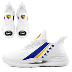 Custom Bosnia and Herzegovina 2026 World Cup High Quality Soccer Stadium Version Jersey Sneakers Sports Shoes and Hat Combo Offer Personalized Team Name and Logo ZH-F006103-1