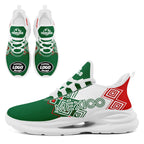Custom Mexico 2026 World Cup High Quality Soccer Stadium Version Jersey Sneakers Sports Shoes and Hat Combo Offer Personalized Team Name and Logo ZH-F007043-009