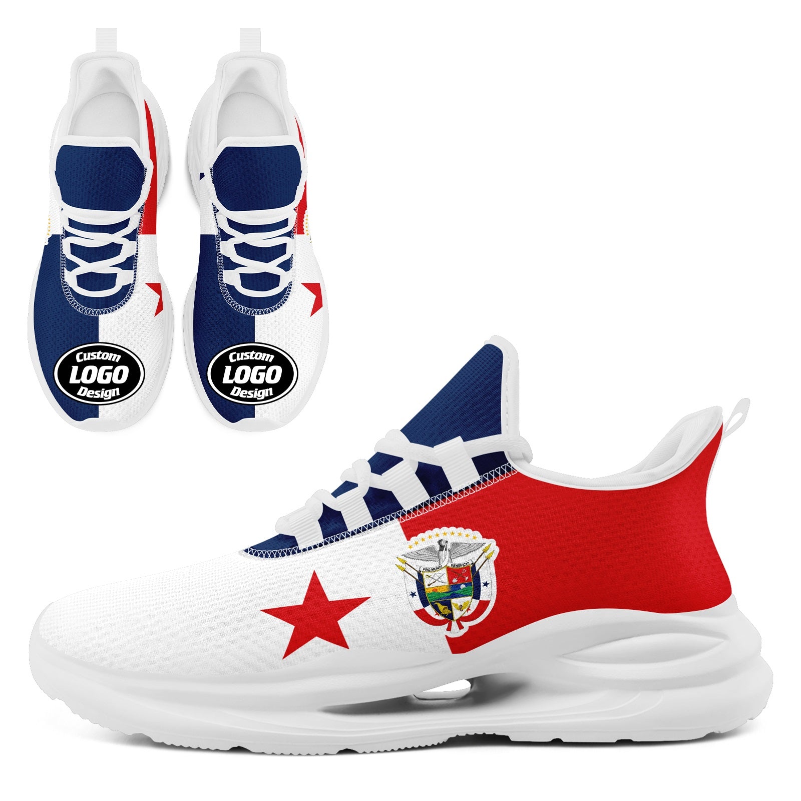 Custom Panama 2026 World Cup High Quality Soccer Stadium Version Jersey Sneakers Sports Shoes and Hat Combo Offer Personalized Team Name and Logo ZH-F007058-002