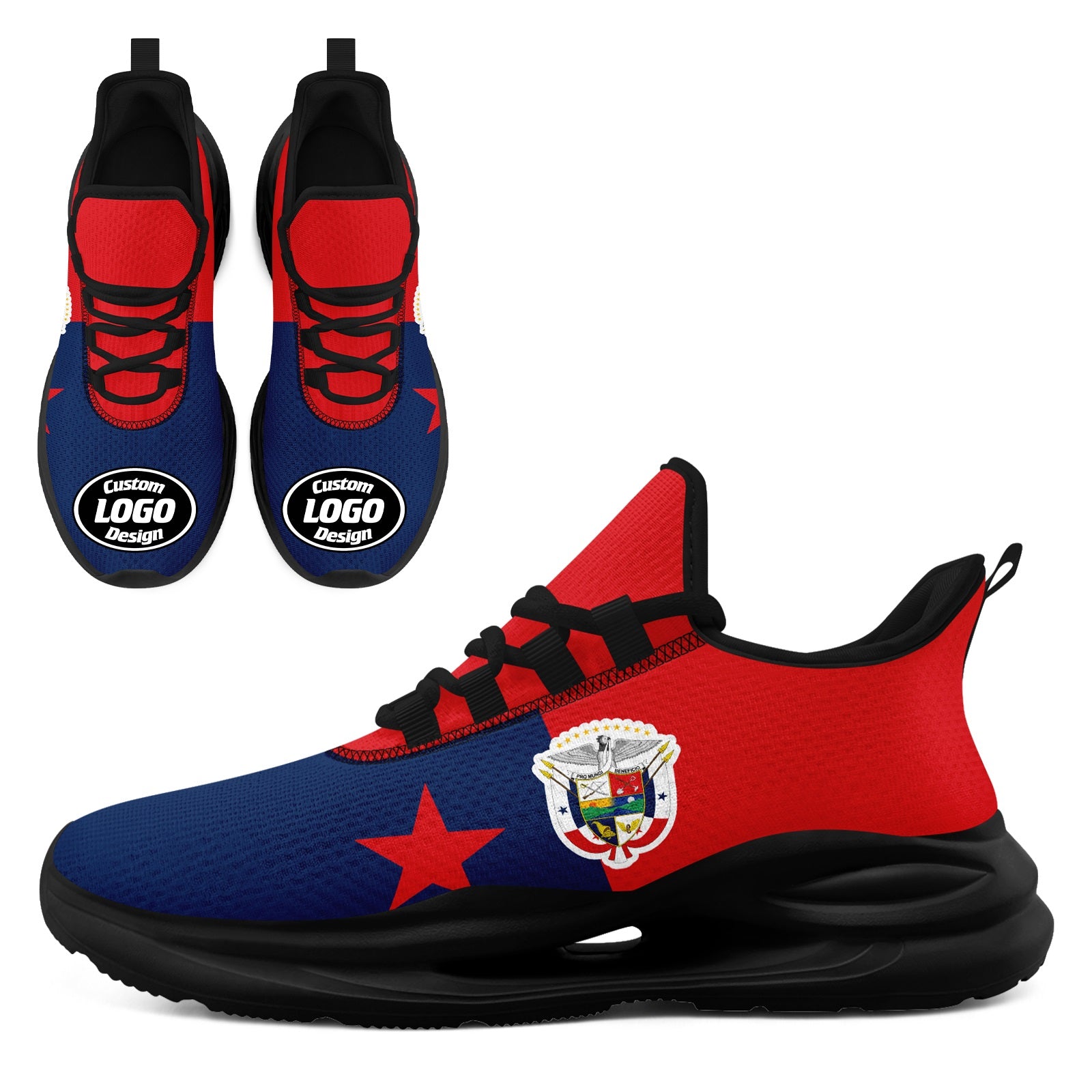 Custom Panama 2026 World Cup High Quality Soccer Stadium Version Jersey Sneakers Sports Shoes and Hat Combo Offer Personalized Team Name and Logo ZH-F007058-005