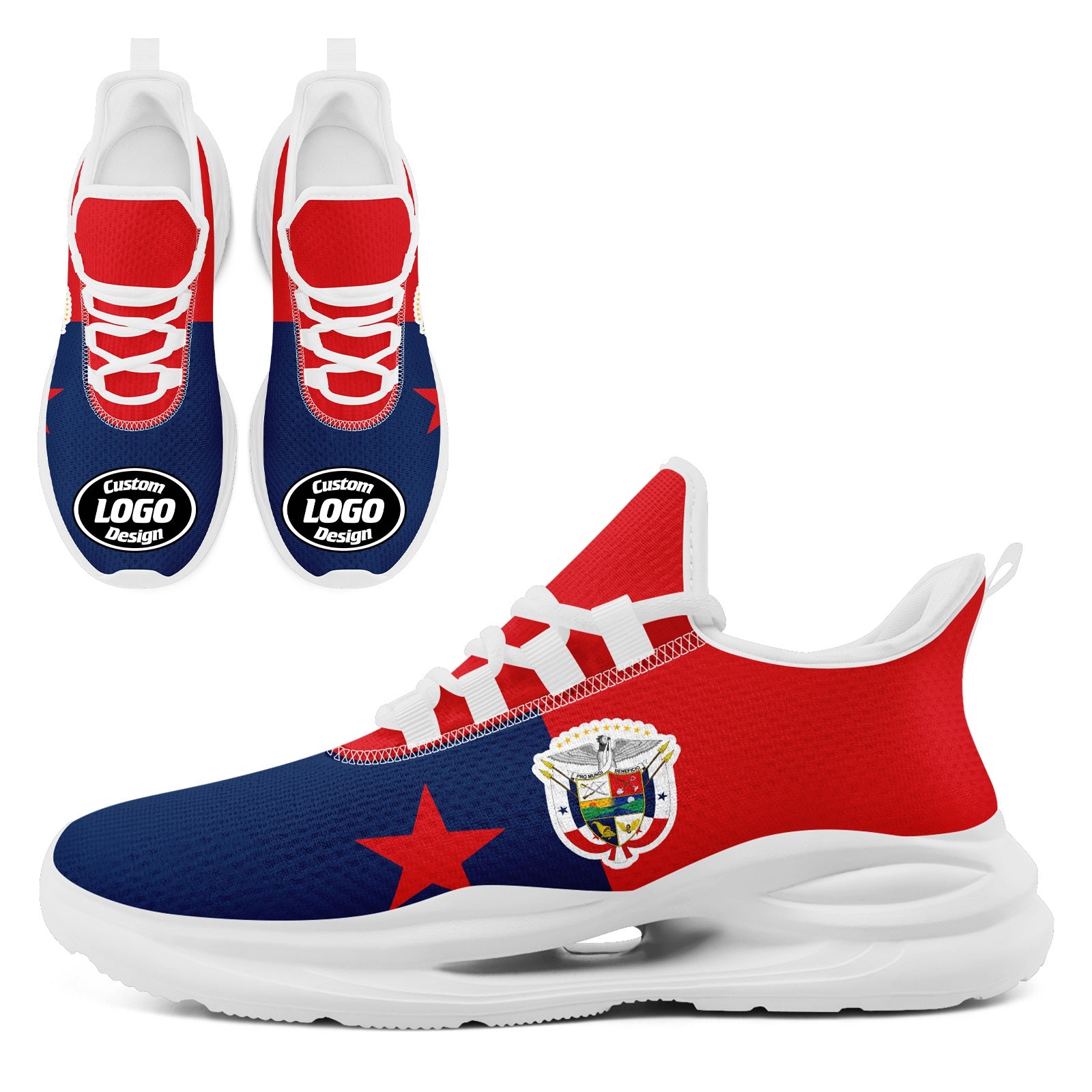 Custom Panama 2026 World Cup High Quality Soccer Stadium Version Jersey Sneakers Sports Shoes and Hat Combo Offer Personalized Team Name and Logo ZH-F007058-005