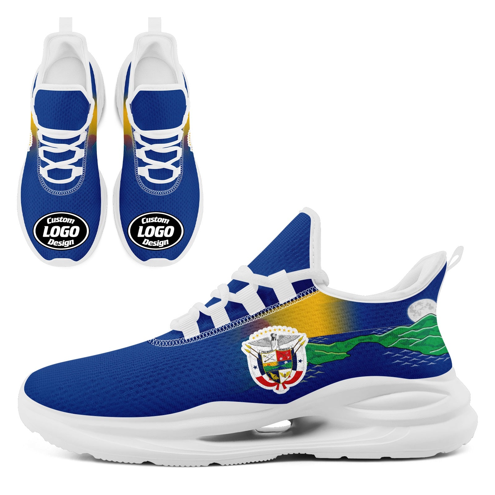 Custom Panama 2026 World Cup High Quality Soccer Stadium Version Jersey Sneakers Sports Shoes and Hat Combo Offer Personalized Team Name and Logo ZH-F007058-007