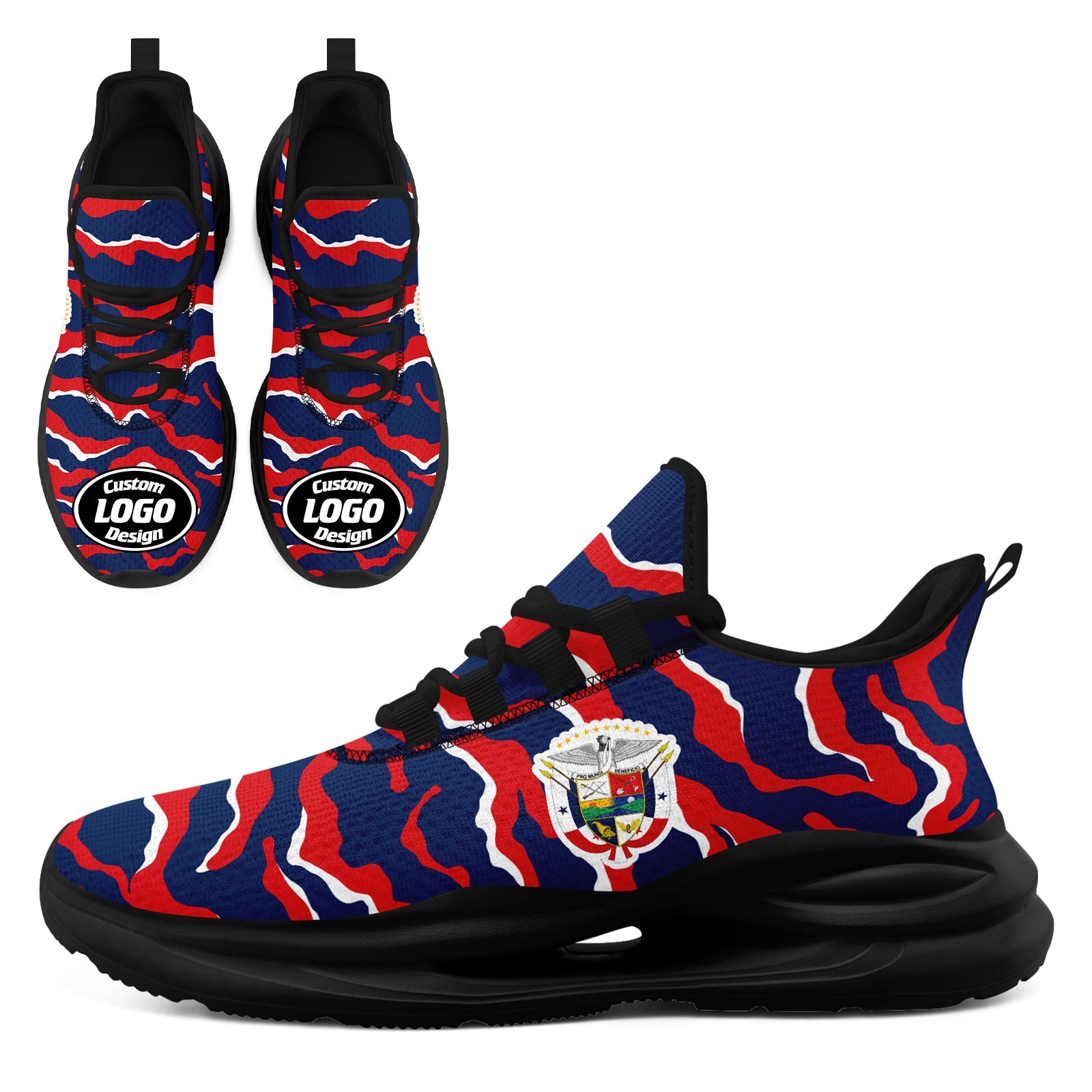 Custom Panama 2026 World Cup High Quality Soccer Stadium Version Jersey Sneakers Sports Shoes and Hat Combo Offer Personalized Team Name and Logo ZH-F007058-008