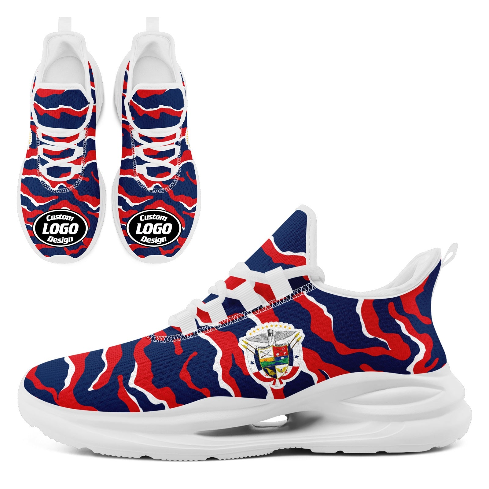Custom Panama 2026 World Cup High Quality Soccer Stadium Version Jersey Sneakers Sports Shoes and Hat Combo Offer Personalized Team Name and Logo ZH-F007058-008