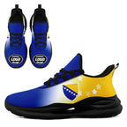 Custom Bosnia and Herzegovina 2026 World Cup High Quality Soccer Stadium Version Jersey Sneakers Sports Shoes and Hat Combo Offer Personalized Team Name and Logo ZH-F007062-005