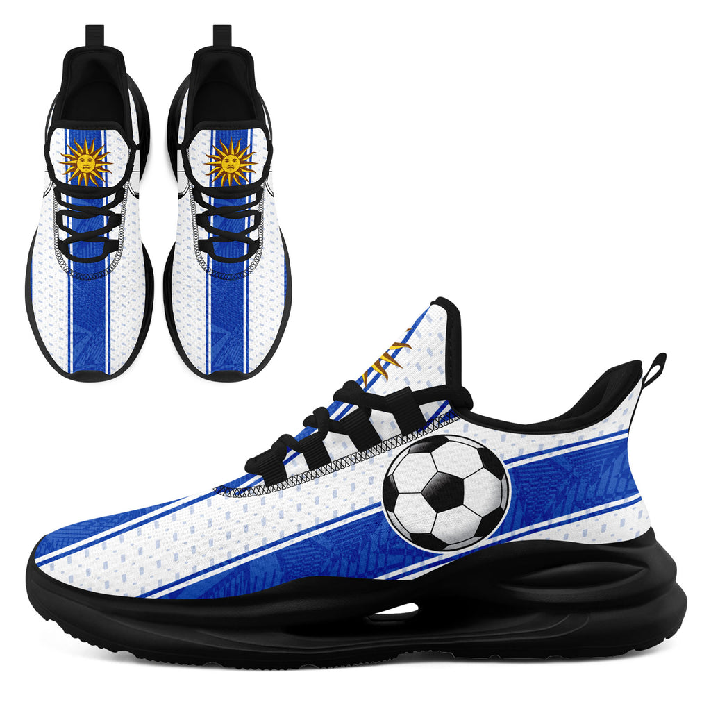 Custom Uruguay 2026 World Cup High Quality Soccer Stadium Version Jersey Sneakers Sports Shoes and Hat Combo Offer Personalized Team Name and Logo ZH-F025155-3