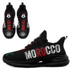 Custom 2026 World Cup Morocco High Quality Soccer Stadium Version Jersey Sneakers Sports Shoes and Hat Combo Offer Personalized Team Name and Logo ZH-F009134-1