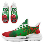 Custom 2026 World Cup Morocco High Quality Soccer Stadium Version Jersey Sneakers Sports Shoes and Hat Combo Offer Personalized Team Name and Logo ZH-F009134-4