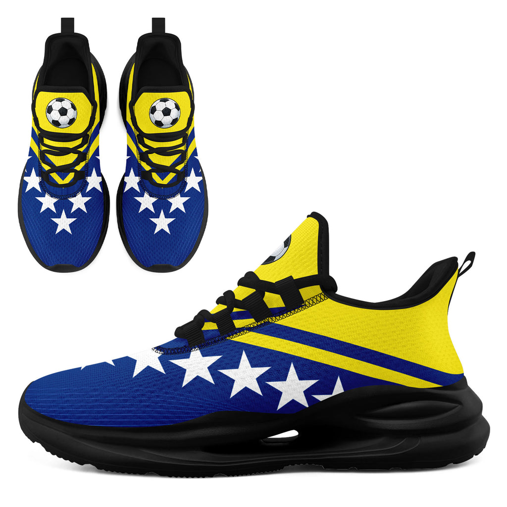 Custom Curaçao 2026 World Cup High Quality Soccer Stadium Version Jersey Sneakers Sports Shoes and Hat Combo Offer Personalized Team Name and Logo ZH-F025154-5