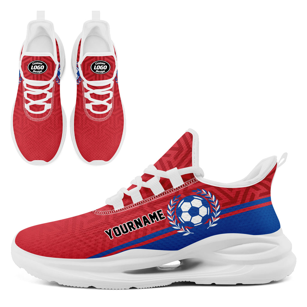 Custom 2026 World Cup South Korea High Quality Soccer Stadium Version Jersey Sneakers Sports Shoes and Hat Combo Offer Personalized Team Name and Logo ZH-F009133-5