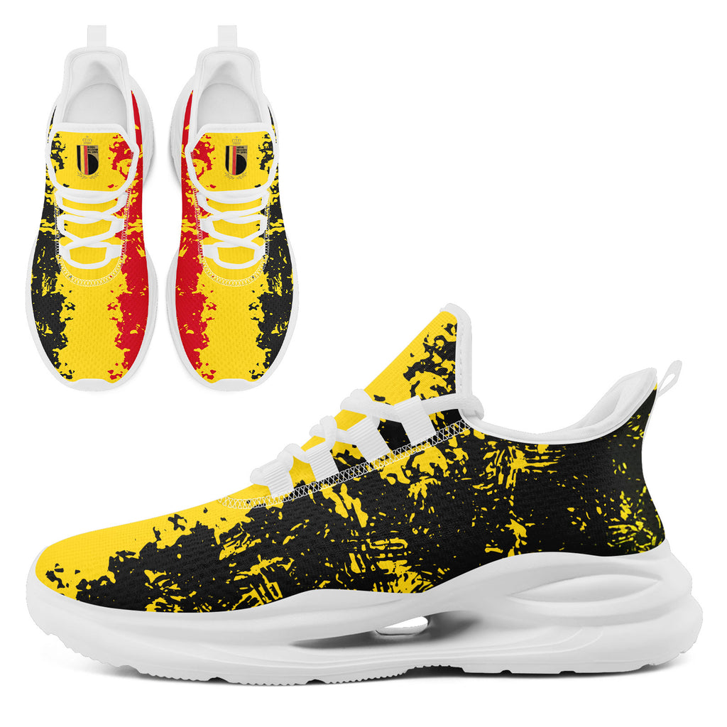 Custom Belgium 2026 World Cup High Quality Soccer Stadium Version Jersey Sneakers Sports Shoes and Hat Combo Offer Personalized Team Name and Logo ZH-F025134-3