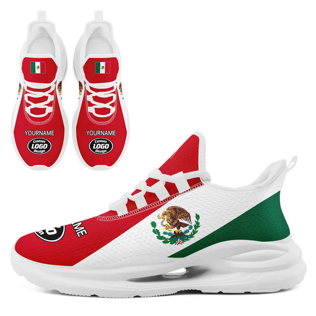 Custom 2026 World Cup Mexico High Quality Soccer Stadium Version Jersey Sneakers Sports Shoes and Hat Combo Offer Personalized Team Name and Logo ZH-F023092-4