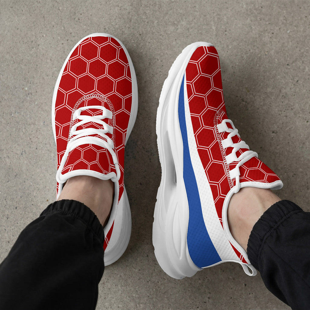 Custom 2026 World Cup France Sneakers DIY Country Flag Running Shoes Lightweight Sport Shoes Gift for Football Fans Personalized Team Name and Logo FN079-F023104-12