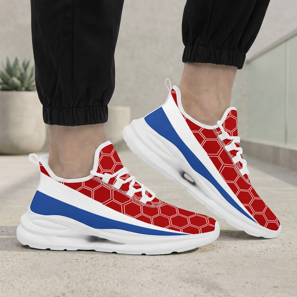 Custom 2026 World Cup France Sneakers DIY Country Flag Running Shoes Lightweight Sport Shoes Gift for Football Fans Personalized Team Name and Logo FN079-F023104-12