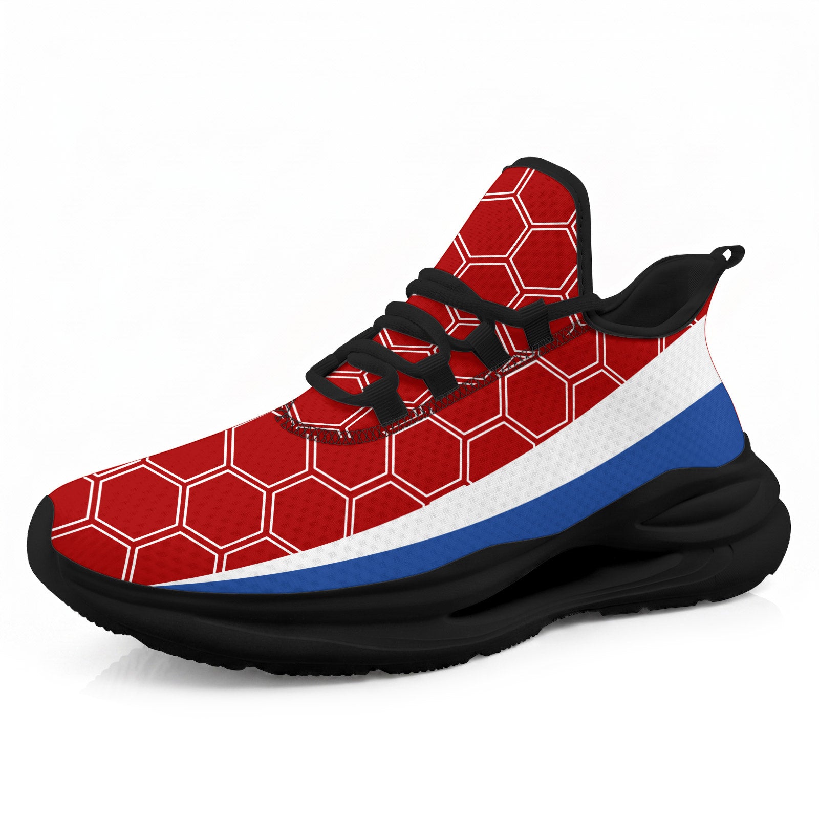 Custom 2026 World Cup France Sneakers DIY Country Flag Running Shoes Lightweight Sport Shoes Gift for Football Fans Personalized Team Name and Logo FN079-F023104-12