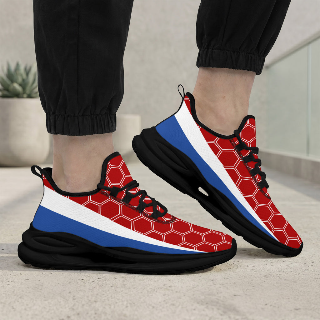 Custom 2026 World Cup France Sneakers DIY Country Flag Running Shoes Lightweight Sport Shoes Gift for Football Fans Personalized Team Name and Logo FN079-F023104-12