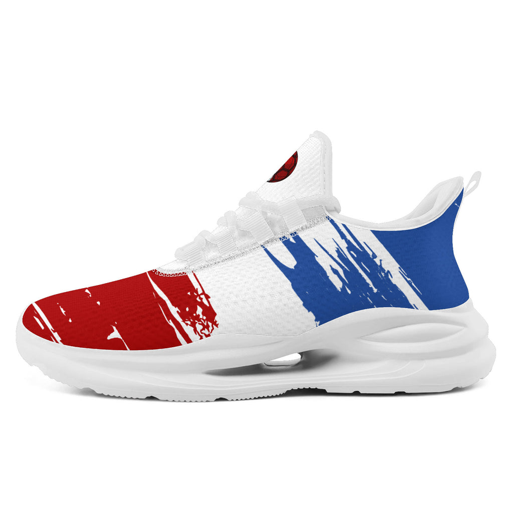 Custom 2026 World Cup France Sneakers DIY Country Flag Running Shoes Lightweight Sport Shoes Gift for Football Fans Personalized Team Name and Logo FN079-F023104-13