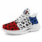 Custom 2026 World Cup France Sneakers DIY Country Flag Running Shoes Lightweight Sport Shoes Gift for Football Fans Personalized Team Name and Logo FN079-F023104-14