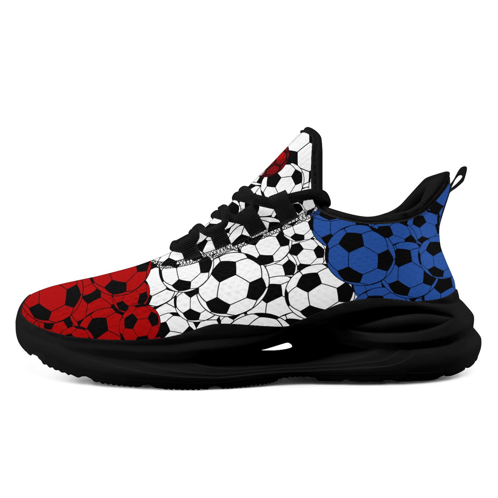 Custom 2026 World Cup France Sneakers DIY Country Flag Running Shoes Lightweight Sport Shoes Gift for Football Fans Personalized Team Name and Logo FN079-F023104-14