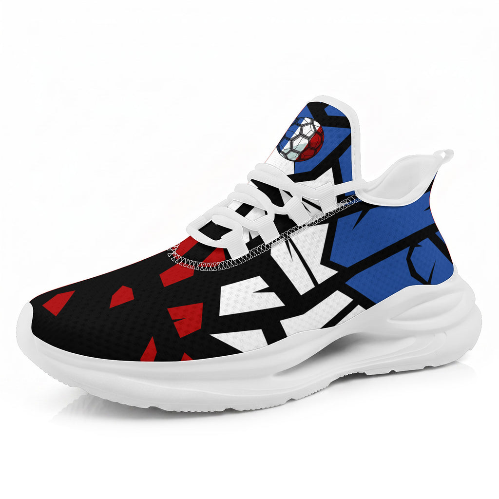 Custom 2026 World Cup France Sneakers DIY Country Flag Running Shoes Lightweight Sport Shoes Gift for Football Fans Personalized Team Name and Logo FN079-F023104-16