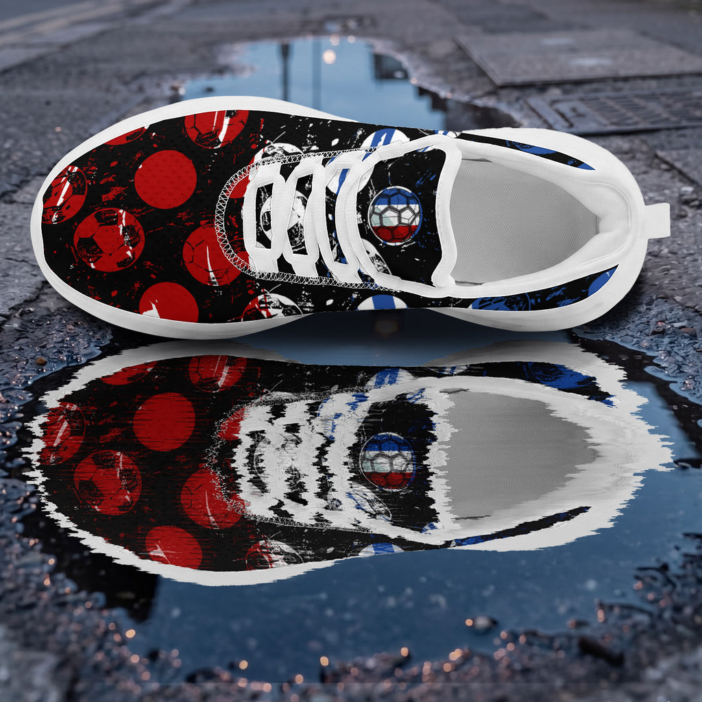 Custom 2026 World Cup France Sneakers DIY Country Flag Running Shoes Lightweight Sport Shoes Gift for Football Fans Personalized Team Name and Logo FN079-F023104-17