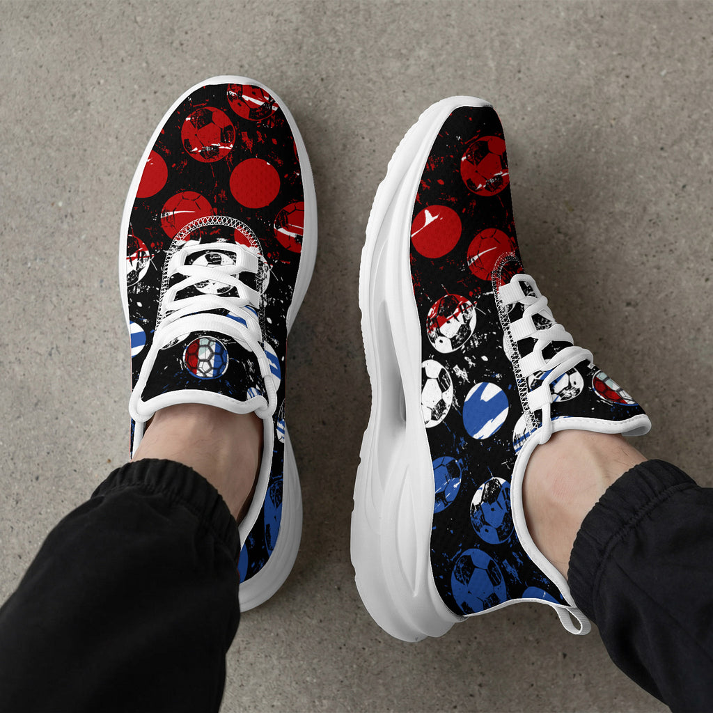 Custom 2026 World Cup France Sneakers DIY Country Flag Running Shoes Lightweight Sport Shoes Gift for Football Fans Personalized Team Name and Logo FN079-F023104-17