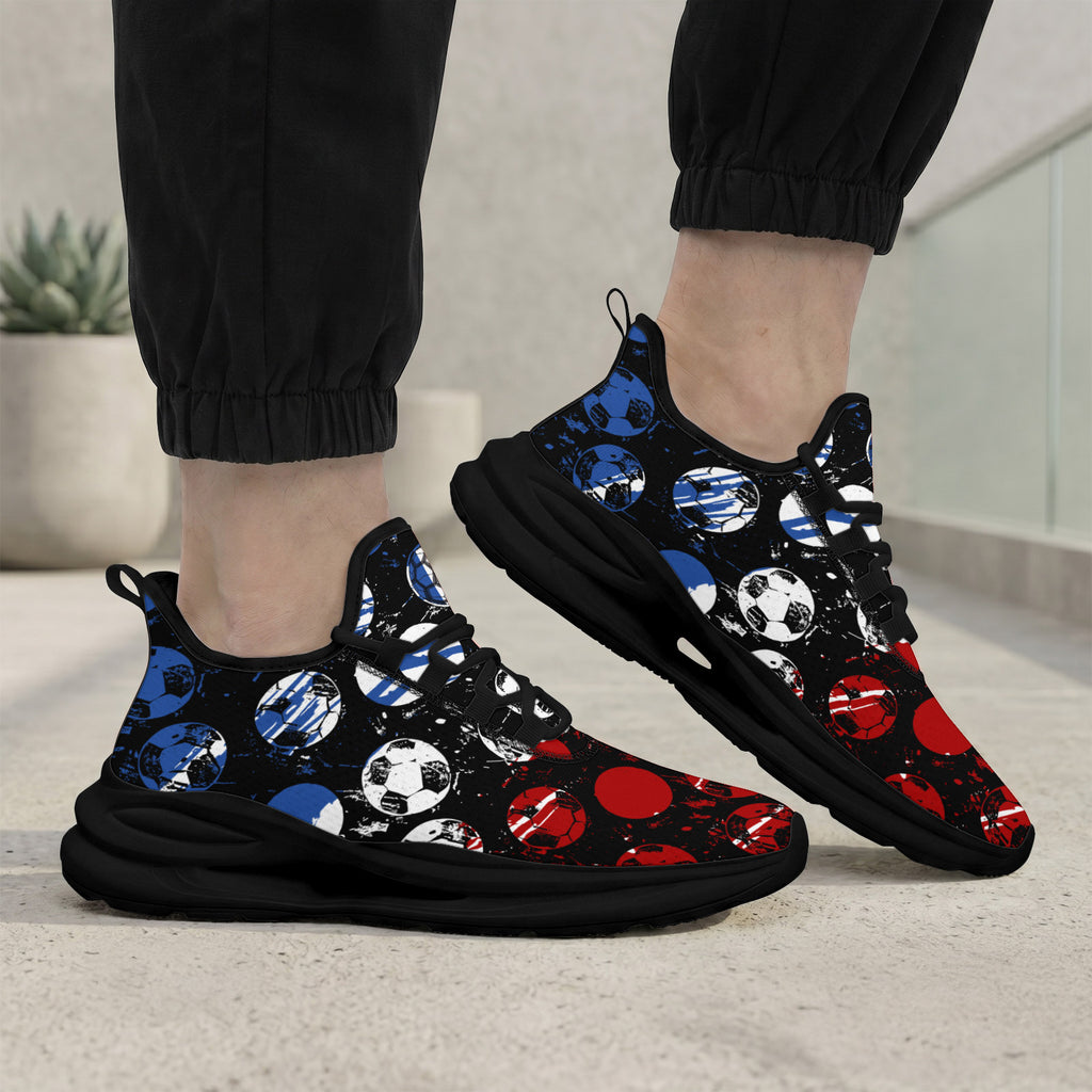 Custom 2026 World Cup France Sneakers DIY Country Flag Running Shoes Lightweight Sport Shoes Gift for Football Fans Personalized Team Name and Logo FN079-F023104-17