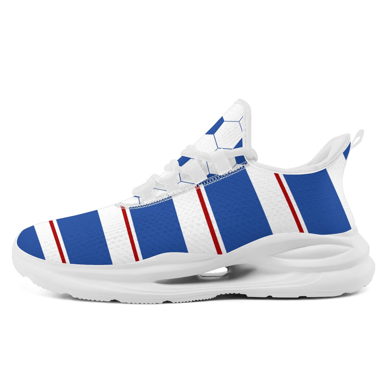 Custom 2026 World Cup France Sneakers DIY Country Flag Running Shoes Lightweight Sport Shoes Gift for Football Fans Personalized Team Name and Logo FN079-F023104-18