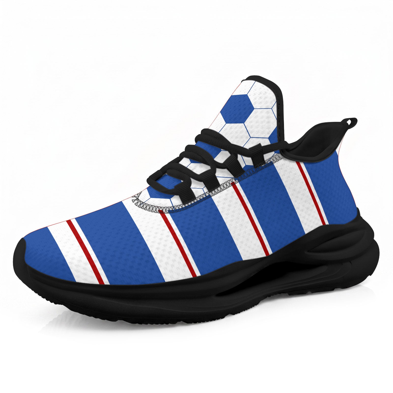 Custom 2026 World Cup France Sneakers DIY Country Flag Running Shoes Lightweight Sport Shoes Gift for Football Fans Personalized Team Name and Logo FN079-F023104-18