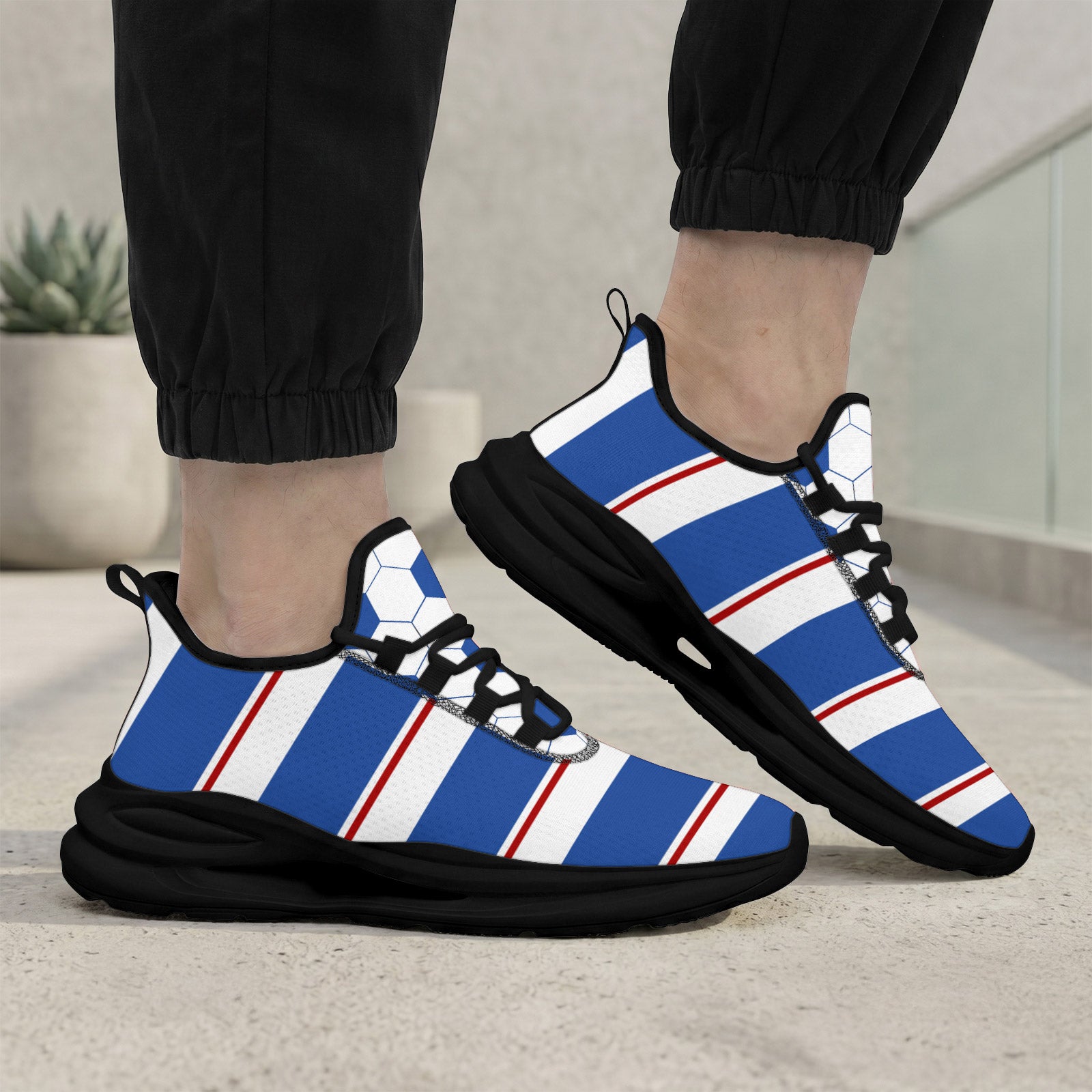Custom 2026 World Cup France Sneakers DIY Country Flag Running Shoes Lightweight Sport Shoes Gift for Football Fans Personalized Team Name and Logo FN079-F023104-18