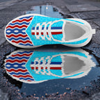 Custom 2026 World Cup France Sneakers DIY Country Flag Running Shoes Lightweight Sport Shoes Gift for Football Fans Personalized Team Name and Logo FN079-F023104-19