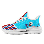 Custom 2026 World Cup France Sneakers DIY Country Flag Running Shoes Lightweight Sport Shoes Gift for Football Fans Personalized Team Name and Logo FN079-F023104-19