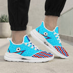 Custom 2026 World Cup France Sneakers DIY Country Flag Running Shoes Lightweight Sport Shoes Gift for Football Fans Personalized Team Name and Logo FN079-F023104-19