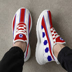 Custom 2026 World Cup France Sneakers DIY Country Flag Running Shoes Lightweight Sport Shoes Gift for Football Fans Personalized Team Name and Logo FN079-F023104-1