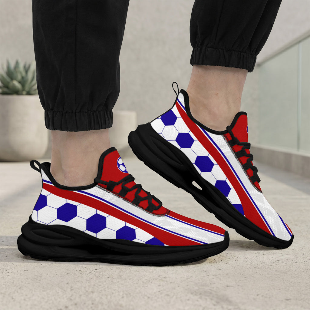 Custom 2026 World Cup France Sneakers DIY Country Flag Running Shoes Lightweight Sport Shoes Gift for Football Fans Personalized Team Name and Logo FN079-F023104-1