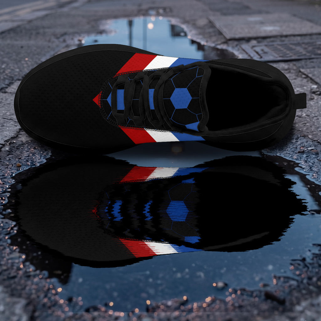 Custom 2026 World Cup France Sneakers DIY Country Flag Running Shoes Lightweight Sport Shoes Gift for Football Fans Personalized Team Name and Logo FN079-F023104-20