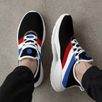Custom 2026 World Cup France Sneakers DIY Country Flag Running Shoes Lightweight Sport Shoes Gift for Football Fans Personalized Team Name and Logo FN079-F023104-20