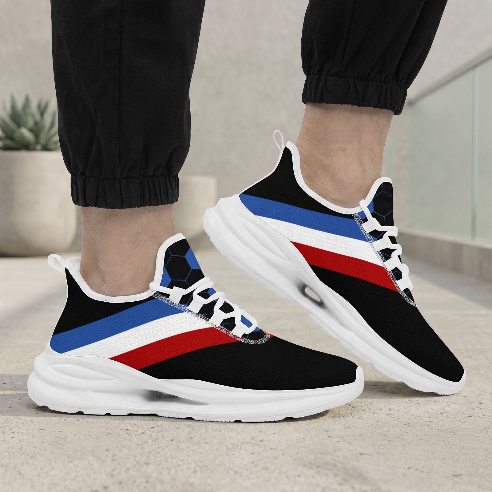 Custom 2026 World Cup France Sneakers DIY Country Flag Running Shoes Lightweight Sport Shoes Gift for Football Fans Personalized Team Name and Logo FN079-F023104-20