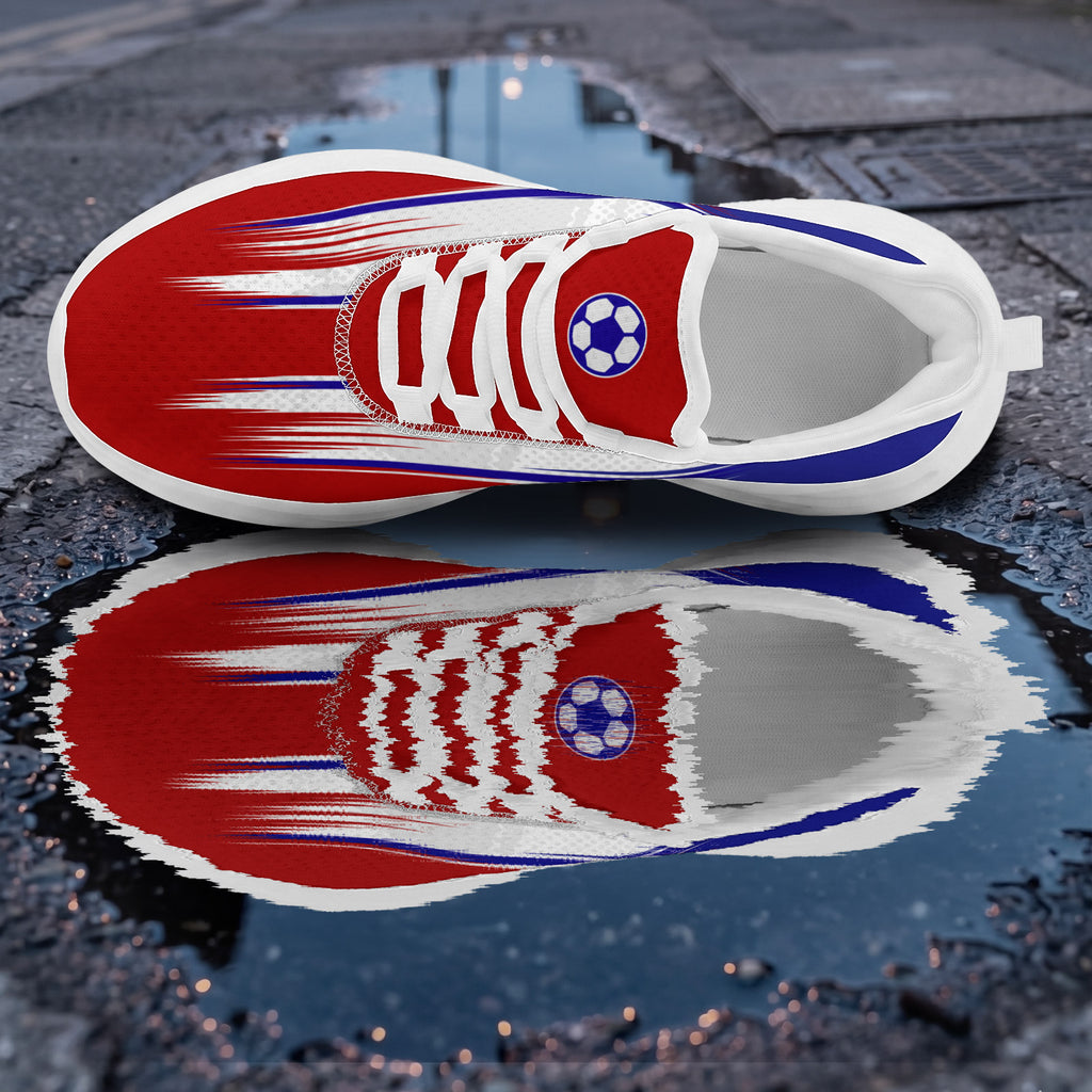 Custom 2026 World Cup France Sneakers DIY Country Flag Running Shoes Lightweight Sport Shoes Gift for Football Fans Personalized Team Name and Logo FN079-F023104-2
