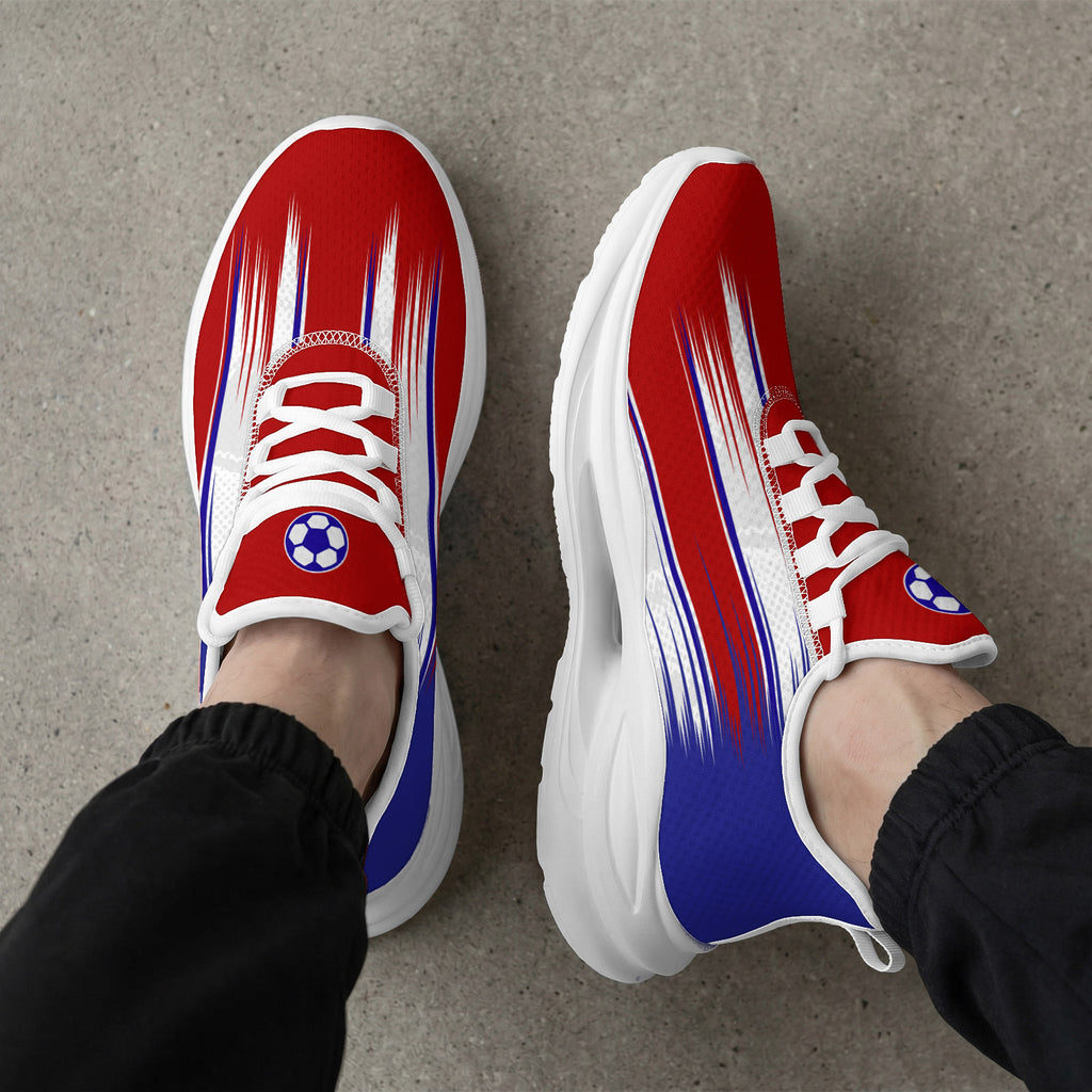 Custom 2026 World Cup France Sneakers DIY Country Flag Running Shoes Lightweight Sport Shoes Gift for Football Fans Personalized Team Name and Logo FN079-F023104-2