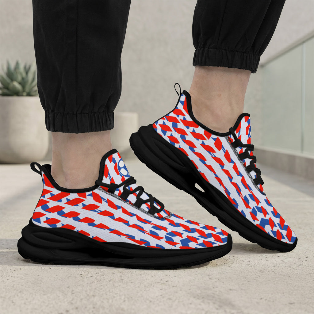 Custom 2026 World Cup France Sneakers DIY Country Flag Running Shoes Lightweight Sport Shoes Gift for Football Fans Personalized Team Name and Logo FN079-F023104-3
