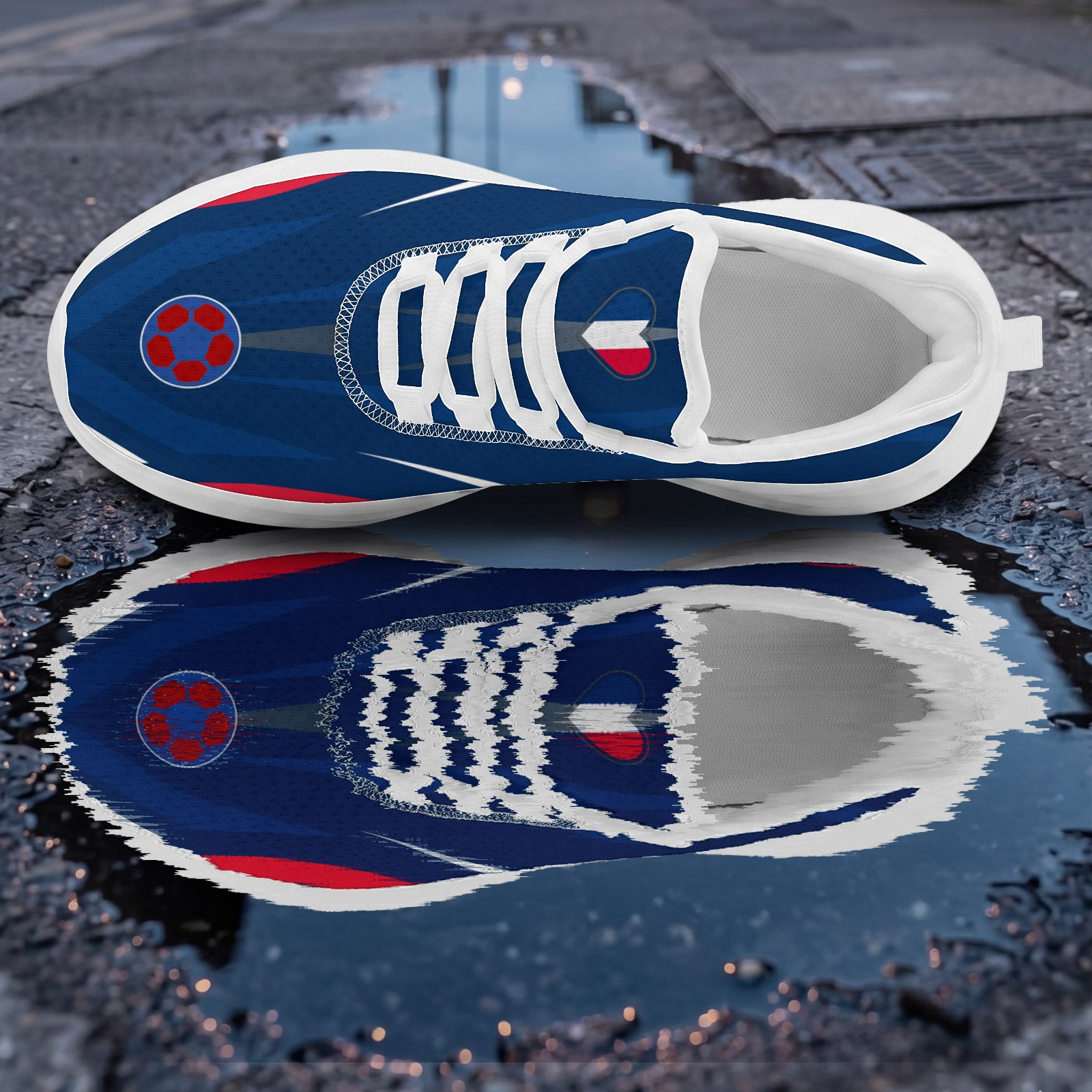 Custom 2026 World Cup France Sneakers DIY Country Flag Running Shoes Lightweight Sport Shoes Gift for Football Fans Personalized Team Name and Logo FN079-F023104-4