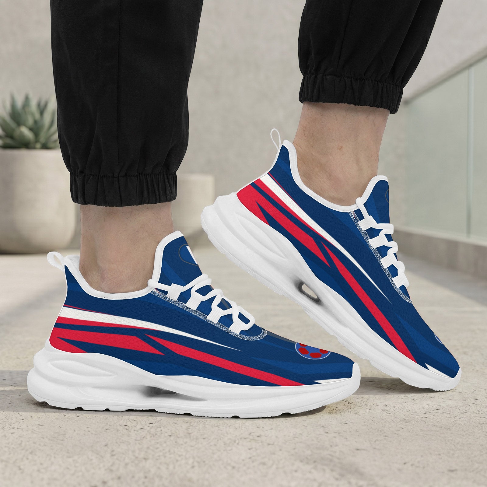 Custom 2026 World Cup France Sneakers DIY Country Flag Running Shoes Lightweight Sport Shoes Gift for Football Fans Personalized Team Name and Logo FN079-F023104-4
