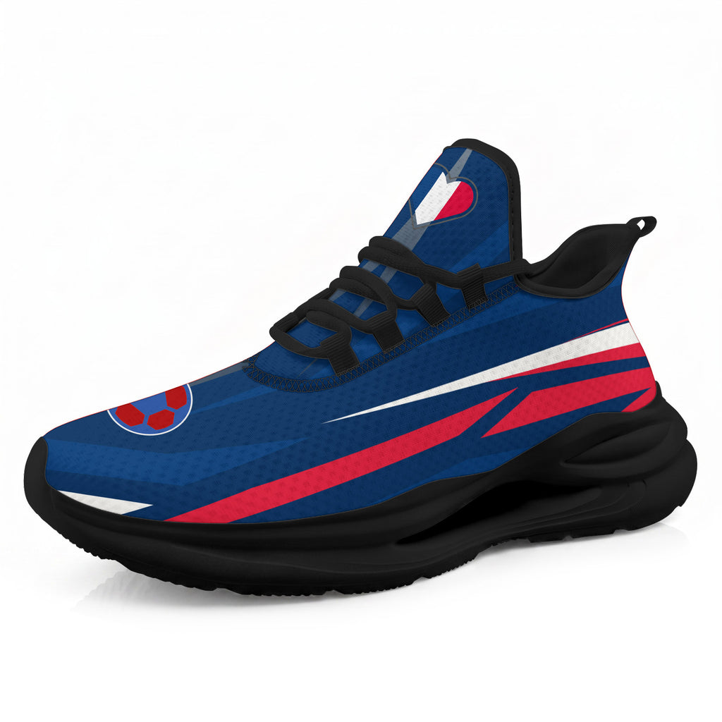 Custom 2026 World Cup France Sneakers DIY Country Flag Running Shoes Lightweight Sport Shoes Gift for Football Fans Personalized Team Name and Logo FN079-F023104-4
