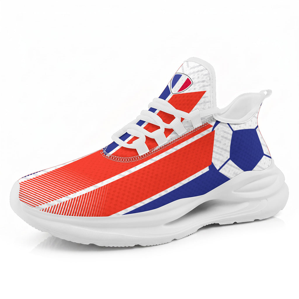 Custom 2026 World Cup France Sneakers DIY Country Flag Running Shoes Lightweight Sport Shoes Gift for Football Fans Personalized Team Name and Logo FN079-F023104-6