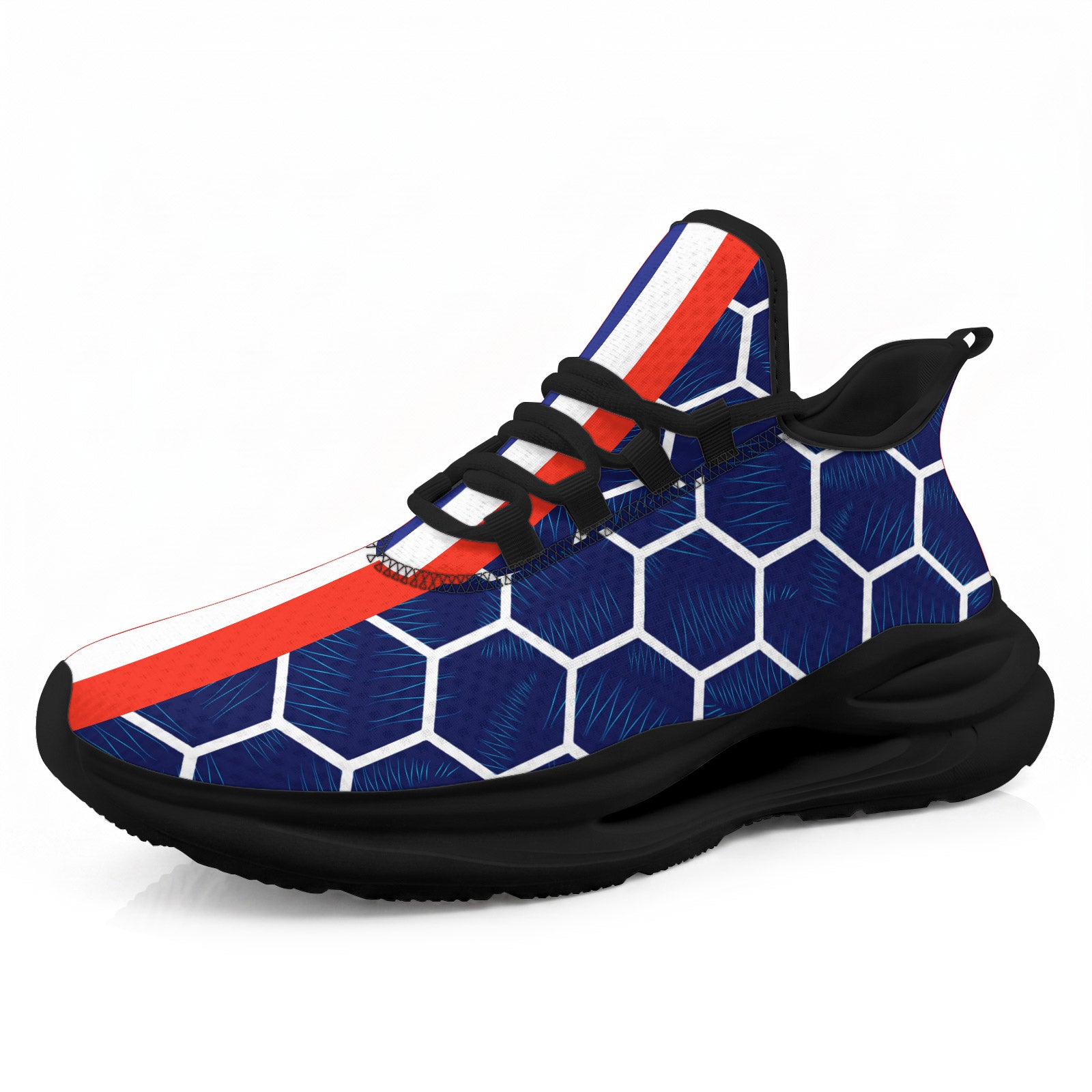 Custom 2026 World Cup France Sneakers DIY Country Flag Running Shoes Lightweight Sport Shoes Gift for Football Fans Personalized Team Name and Logo FN079-F023104-7