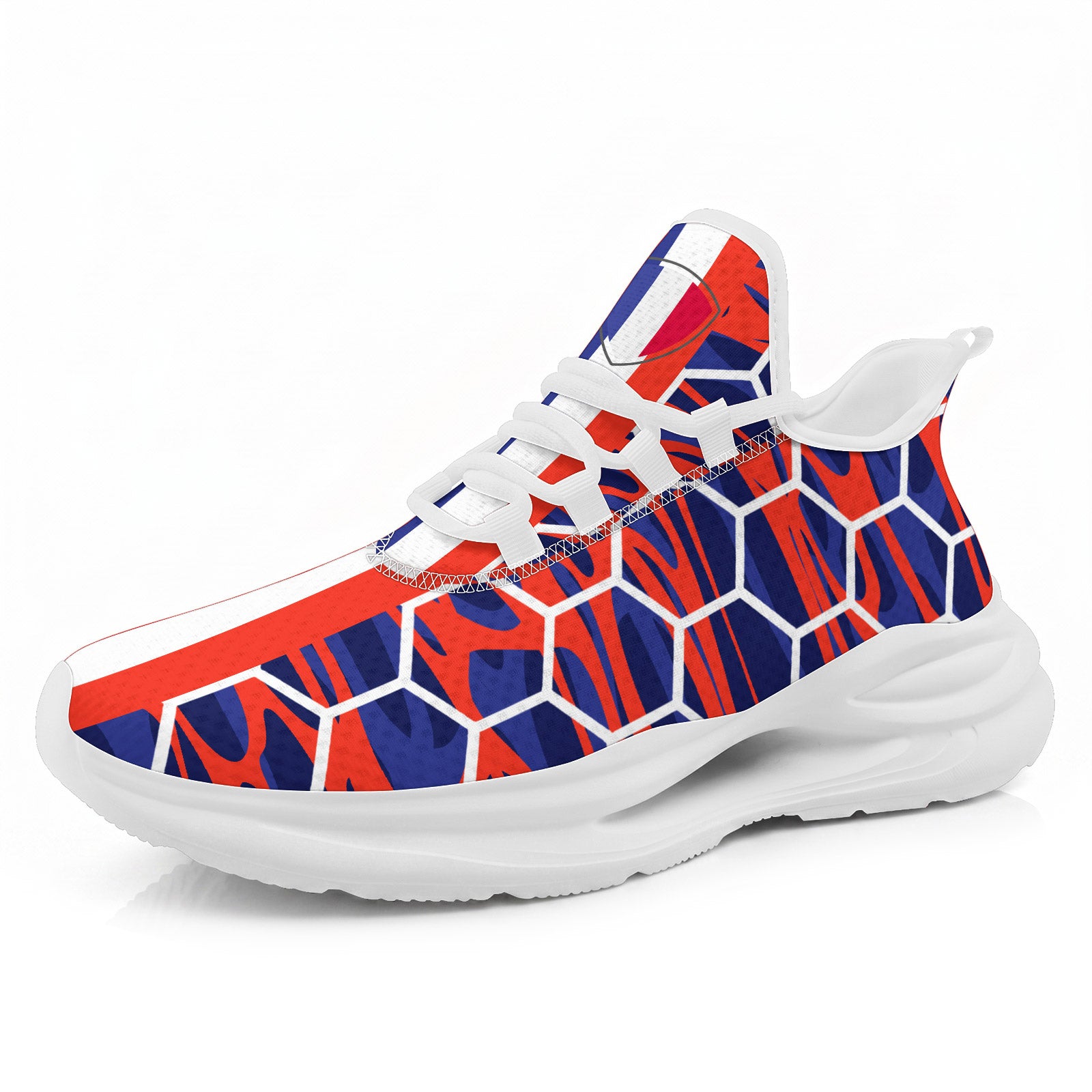 Custom 2026 World Cup France Sneakers DIY Country Flag Running Shoes Lightweight Sport Shoes Gift for Football Fans Personalized Team Name and Logo FN079-F023104-8